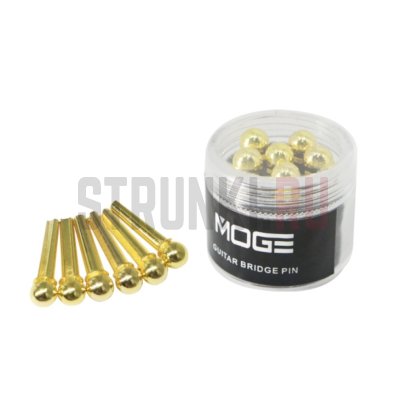 Фиксатор струн, цинк, цвет золото, набор, Moge GBP-Golden