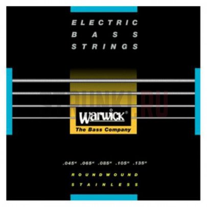 Струны для бас-гитары Warwick Black Label 40301 M 5B 45-135