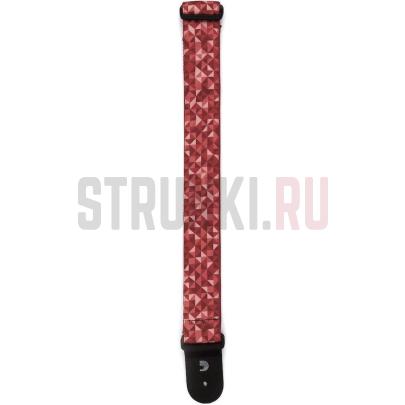 Ремень для гитары PLANET WAVES T20W 1507, красный