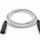 E1-XLR-M-F-0100-8 Кабель микрофонный 1м, серый, ZZcable