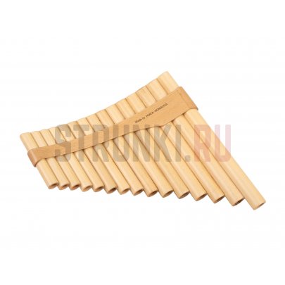 Пан-флейта 15 трубок альт g1-g3 Hora Panpipe-15-alto