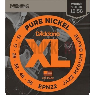 Струны для электрогитары D'Addario EPN22 13-56