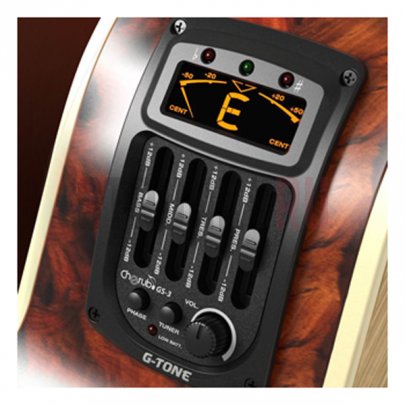 CHERUB GS-3 гитарный темброблок врезной, 4-х полосный, с инверсией фазы и тюнером.
