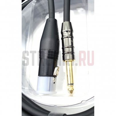 Кабель микрофонный BlackSmith Vocalist Series 19.7ft VS-STFXLR6, 6м (прямой-прямой)
