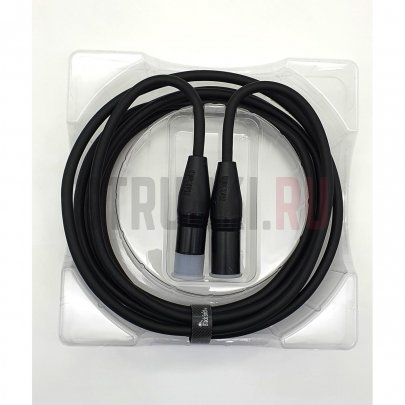 Кабель микрофонный BlackSmith Vocalist Series 9.8ft VS-XLRFTXLRM3, 3м (прямой-прямой)