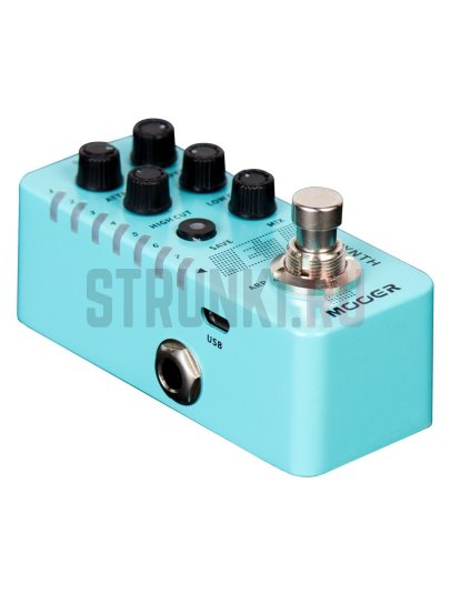 Педаль эффектов Mooer E7 Synth, полифонический синтезатор