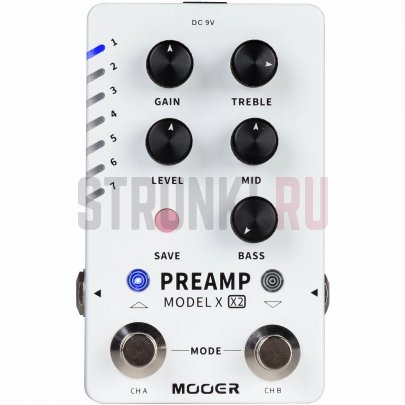 Педаль эффектов Mooer Preamp Model X2