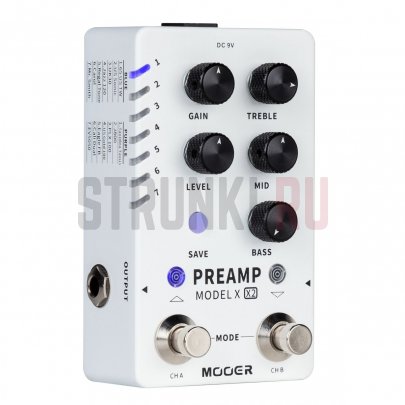 Педаль эффектов Mooer Preamp Model X2