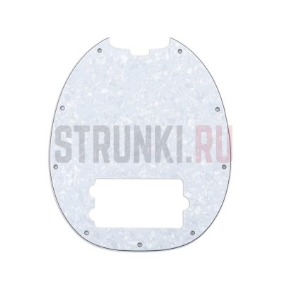 Панель для оригинального Musicman Stingray H, трехслойная, Musiclily MX0772, белый перламутр