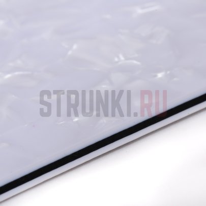 Панель для оригинального Musicman Stingray H, трехслойная, Musiclily MX0772, белый перламутр
