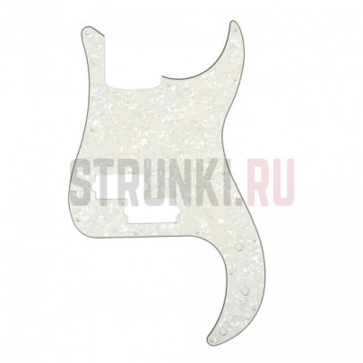 Панель для оригинального Fender Precision Bass US/Mexico, Musiclily MX0368 для 4-струнных, кремовый перламутр