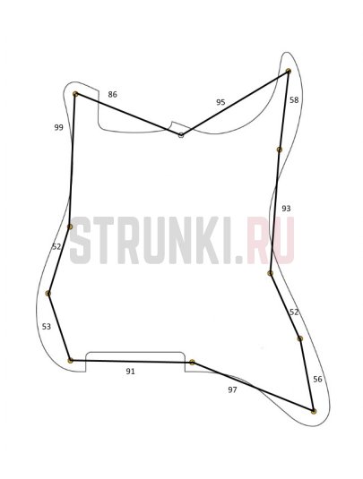 Панель для оригинального Fender Stratocaster US/Mexico, PARTS MX0133, Brown Tortoise