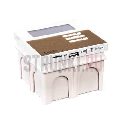 Комплект из 2 потолочных громкоговорителей и настенного усилителя, LAudio LAMX210S