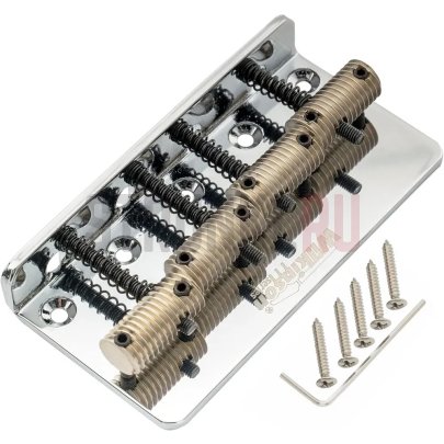 Бридж для 4-струнной бас-гитары Wilkinson WOB41T-CR M Series, хром