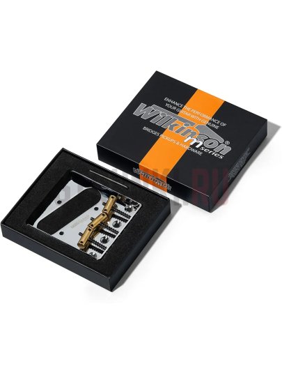 Бридж для Telecaster Wilkinson WOT01-CR M Series, хром