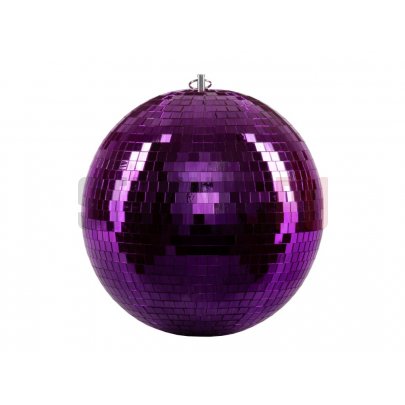 Зеркальный шар, 25см, фиолетовый, LAudio WS-MB25PURPLE