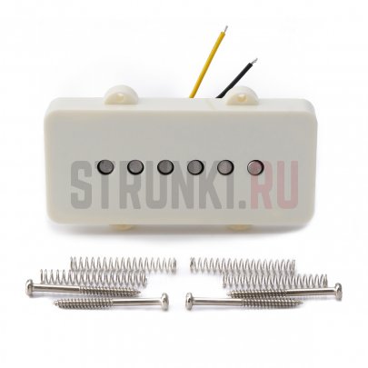 Звукосниматель Roswell JM-N-ADWH Vintage Tone Alnico 5, белый
