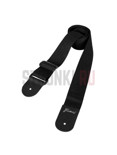 Ремень для гитары Rockstrap RST NB FRAMUS G, лого Framus, чёрный