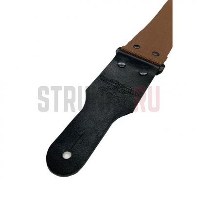 Ремень для гитары, Fidel FL0003C Cotton, хлопок, коричневый