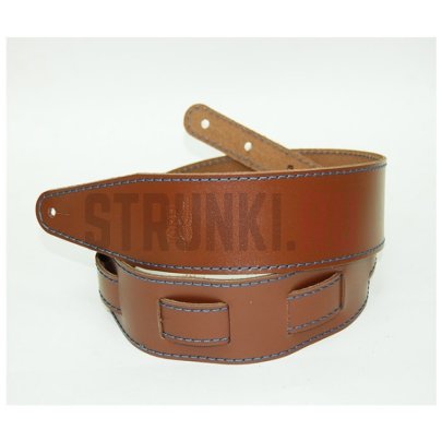 Ремень для гитары, Fidel FL111032LP Premier, кожаный, коричневый