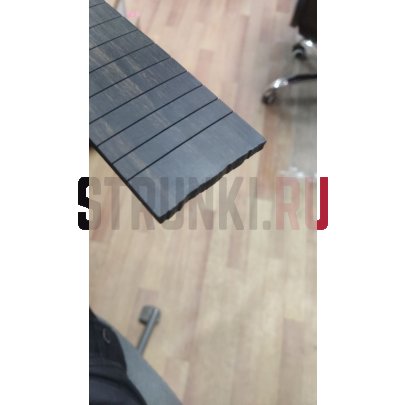 !!! УЦЕНКА !!! Эбен (африканский), накладка грифа для электрогитары,  24 лада, мензура 628мм (24.75 дюйма)