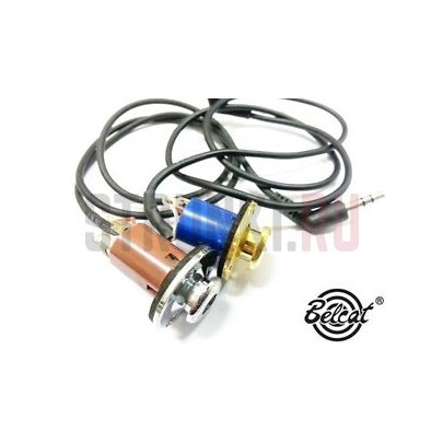 Разъем на джек выходной + кнопка ремня, стерео Belcat EP-1-CR хром