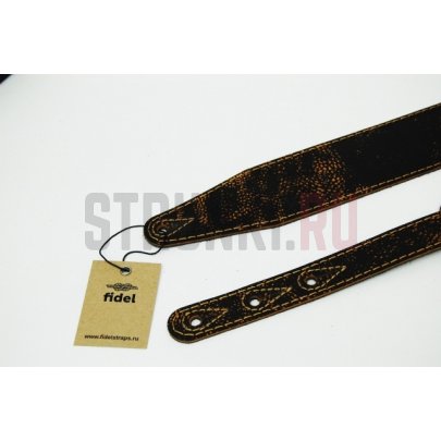 Ремень для гитары Fidel FL60003L21 Leather 21