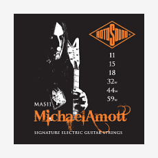 Струны для электрогитары Rotosound Michael Amott Signature MAS11 11-59