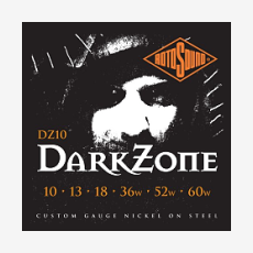 Струны для электрогитары Rotosound Dark Zone Limited Edition DZ10 10-60