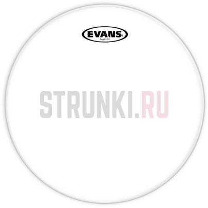 Пластик для малого, том и тимбалес барабана 12", Evans TT12G2 G2 Clear