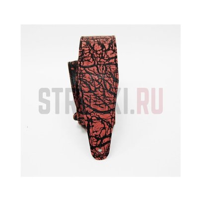 Ремень для гитары Fidel FL8017LT Leather Tigina, фламинго