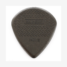 Медиатор Dunlop 471R3C Grip Carbon Fiber Jazz III, 1.38 мм, 1 шт.