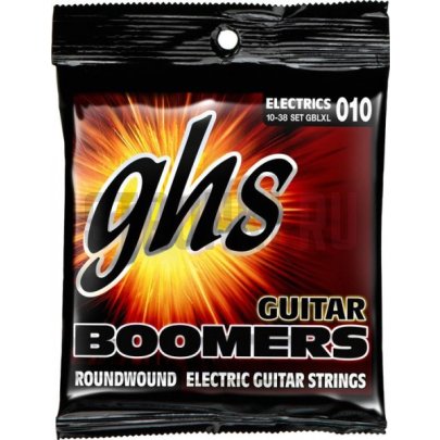 Струны для электрогитары GHS Boomers GBLXL 10-38