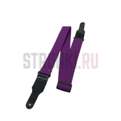 Ремень для гитары Fidel FL0015C Cotton, сиреневый