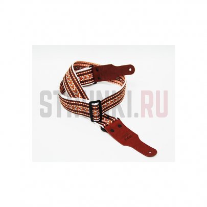 Ремень для гитары Fidel FL9053CS Cotton Strong, орнамент