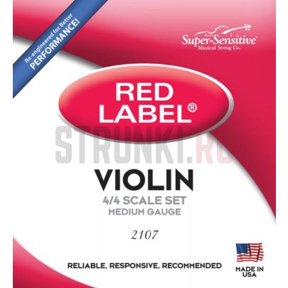 RED LABEL VIOLIN RL SET для детской скрипки 1/2