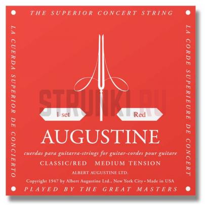 Струны для классической гитары AUGUSTINE Classic-RED 28-42