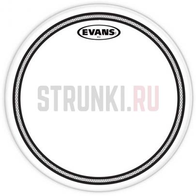 Пластик для малого, том и тимбалес барабана 12", Evans TT12EC2S EC2 Clear