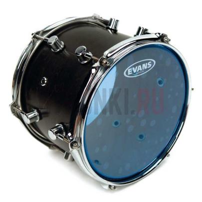 Пластик для том барабана 10", Evans TT10HB Hydraulic Blue