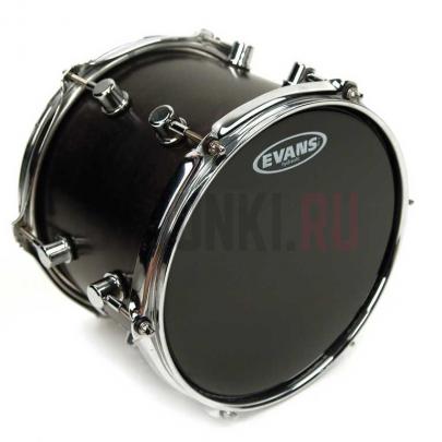 Пластик для малого, том и тимбалес барабана 14", Evans TT14HBG Hydraulic Black