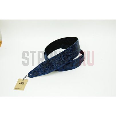 Ремень для гитары Fidel FL60004L21 Leather 21, неон