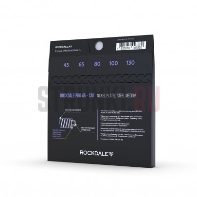 Струны для бас-гитары ROCKDALE PRO Nickel Wound 5 Medium 45-130