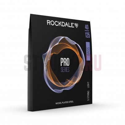 Струны для бас-гитары ROCKDALE PRO Nickel Wound 5 Light 40-125
