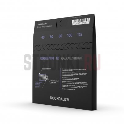 Струны для бас-гитары ROCKDALE PRO Nickel Wound 5 Light 40-125