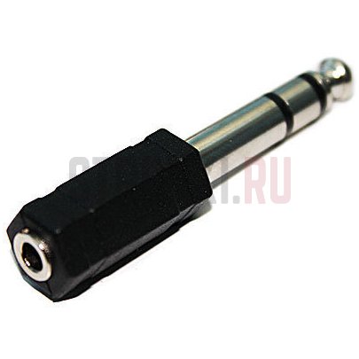 Переходник 6,35мм джек - 3,5мм стерео гнездо, SOUNDKING CC309
