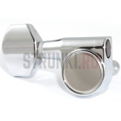 Колок одиночный HC Tuner SG221-D07, правый, хром