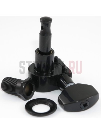Колок одиночный HC Tuner SG221-D07, правый, черный