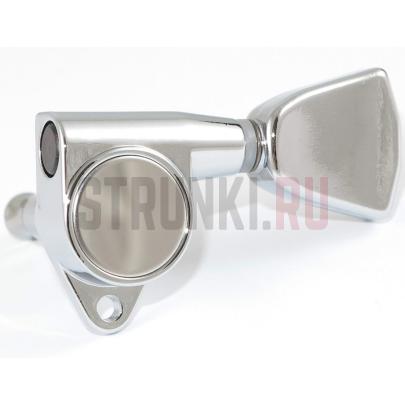 Колок одиночный HC Tuner SG321-D04 CHROME, хром, левый