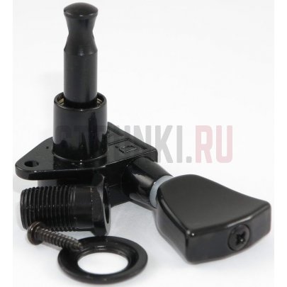 Колок одиночный HC Tuner SG321-D04 BLACK, черный, правый
