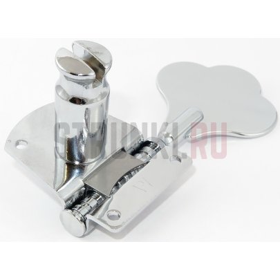 Колок одиночный HC Tuner GB500, CHROME, для бас-гитары, хром, правый